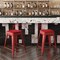 Flash Furniture 24" Red Metal Stool-Red Poly Seat CH-31320-24-RED-PL2R-GG - alternate 4